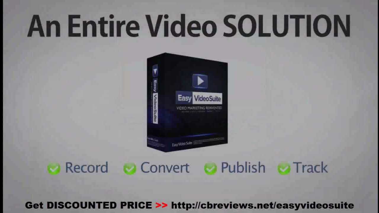 [DISCOUNTED PRICE] Easy Video Suite Review - Easy Video Suite Bonus
