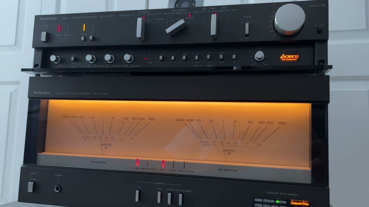 Technics SE-A3MK2 - Technics SU-A4MK2 - Jean Michel Jarre - Short