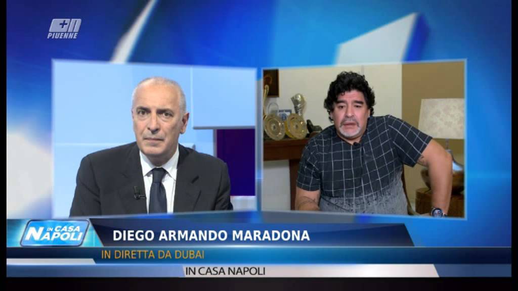 MARADONA SU SACCHI SD