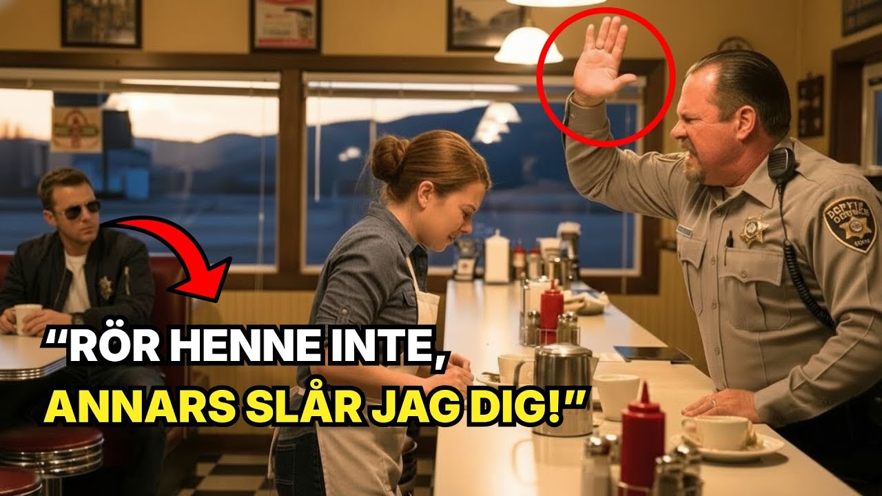 Korrupt sheriff slog servitrisen på bistrot – han anade inte att en HEMLIG POLIS bevittnade allt!
