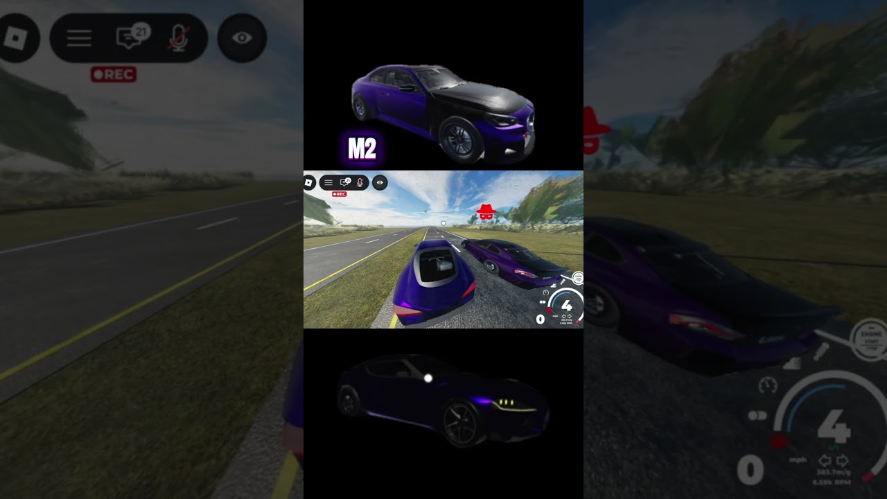 Roblox Roanoke 💫 #cars #casho2x