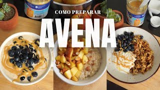 5 Recetas Saludables con AVENA