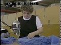 British fabric industry  british manufacturing  fabric production  tv eye  1989