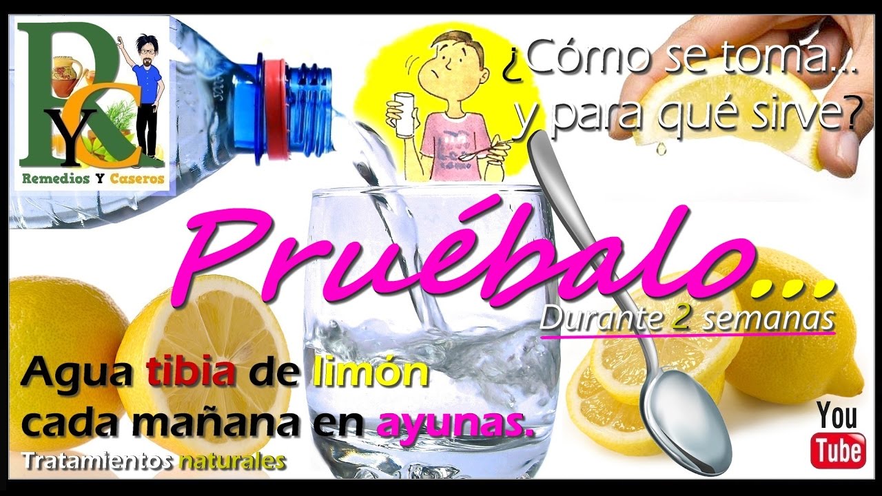 Agua tibia de limón cada mañana, Agua con limón en ayunas, Cómo se toma y para qué sirve remedios caseros para el colesterol