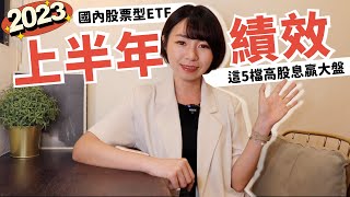 高股息好猛！00878.0056.00713…「這5檔贏大盤」　2023年中ETF績效盤點｜懶錢包LazyWallet