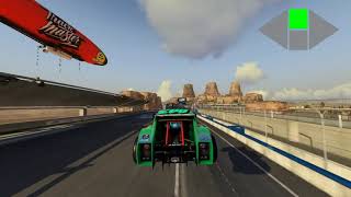 Trackmania Turbo 005: 1:13.80 STM
Keyboard run, but for some reason the visualizer only showed steering inputs in controller mode. Probably has something to do with some controller drivers I had installed previously; had to uninstall to be able to use a proper controller, hence why I was using keyboard in the first place.
This map was actually pretty enjoyable to learn with keyboard, was fun going for STM. Trackmania Turbo 005: 1:13.80 STM