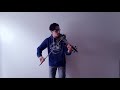 Blinding lights by the weeknd  violin cover  david fernandes