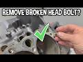 Extracting a Broken Bolt With A Welder!