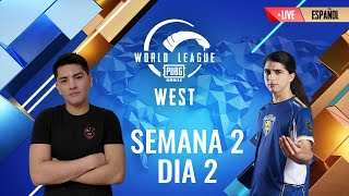 [ES] W2D2 - PMWL WEST - League Play | PUBG MOBILE World League Season Zero (2020)