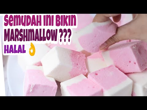 Video: Cara Membuat Marshmallow Apel Di Rumah