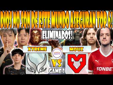 XTREME GAMING vs MOUZ BO3[GAME 3]ELIMINACION-AME, NOTHINGTOSAY VS CRYSTALLIS-ESL ONE BIRMINGHAM 2026