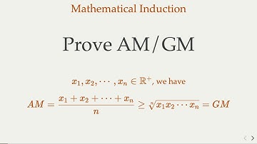 Unleash the Power of Induction: Proving AM/GM Inequality with Two Ingenious Algebra Tricks