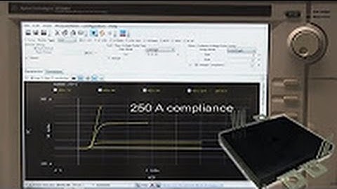 Automotive IGBT module: Ic-Vce measurement with B1506A