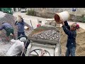 Amazing Concrete Pouring Skills | Real Construction Work in Action