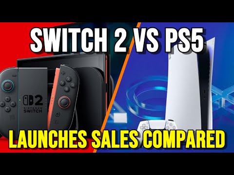 Switch 2 vs PS5 vs Switch 1 Launch Sales Comparison - YouTube