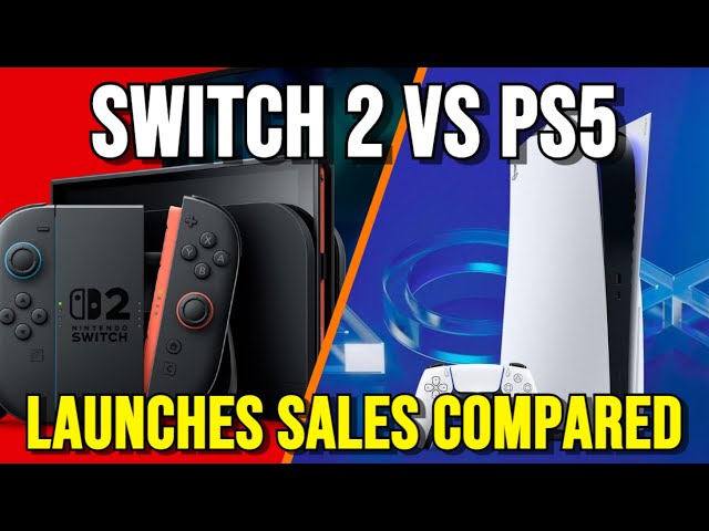 Switch 2 vs PS5 vs Switch 1 Launch Sales Comparison - YouTube