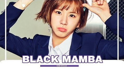 HOW WOULD TWICE SING BLACK MAMBA [AESPA] LINE DISTRIBUTION [COLOR CODED]