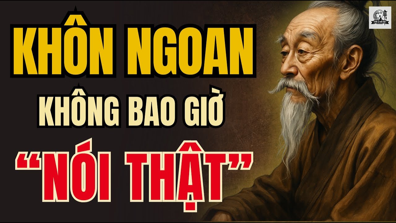 Outline Video CỔ NHÂN DẠY - NGƯỜI KHÔN phải biết GIỮ MIỆNG để tránh thiệt thân | Triết Lý Sống