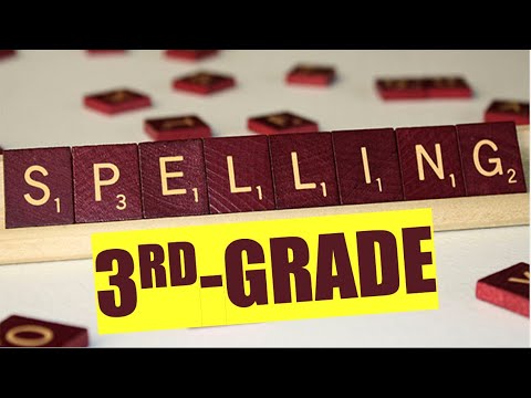 3rd-Grade Spelling - Week 1 Day 4