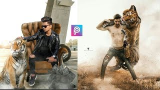 Picsart Tiger New Photo Editing tutorial in picsart new 2020 screenshot 4