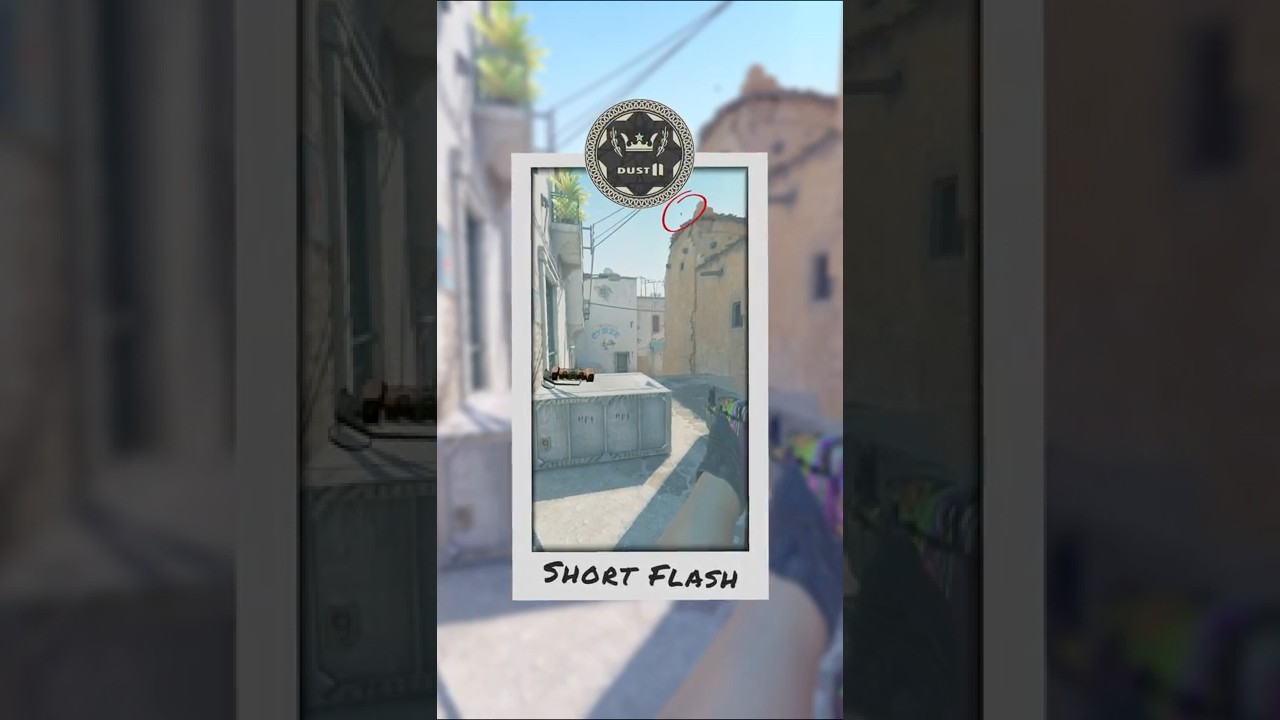Лучшая короткая вспышка Dust2 | Руководство по использованию утилит CS2