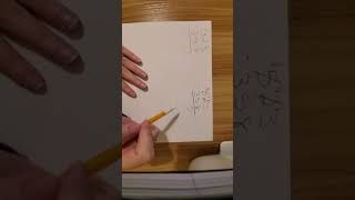 alternate subtraction algorithm; math project