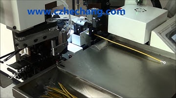 HC- 20 Full automatic wire cutting, wire stripping and terminal crimping machine for both ends