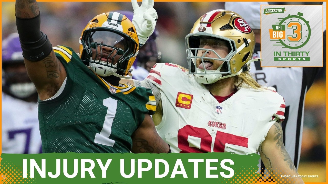 Micah Parsons To MISS START OF SEASON For Packers | The Big 3 in 30 NFL