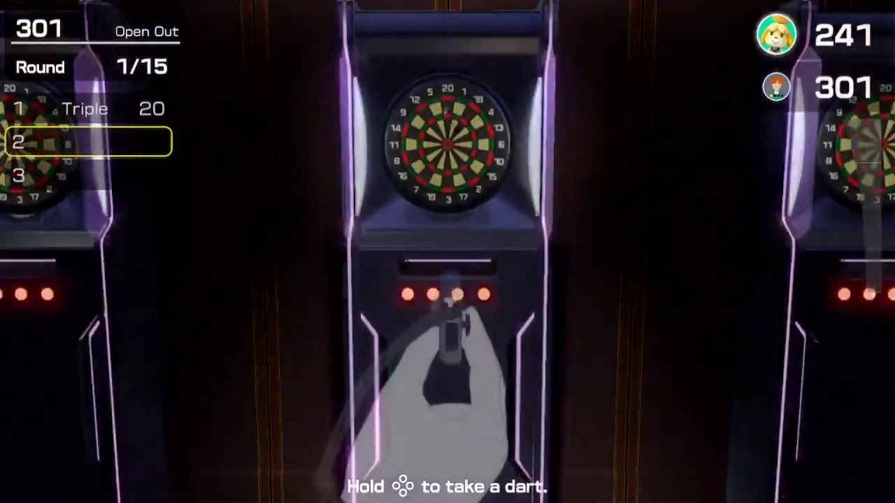 301 Six Dart Checkout Perfect Game (51 clubhouse games) YouTube