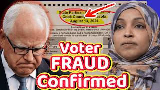 Hundreds Of Fake Registrations - Walz Admin Panics And Hides Voter Rolls Amid Confirmed Fraud