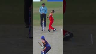 Shahnawaz Dahani Slips Down #Shorts #NationalT20 #CricketShorts | MH1E screenshot 2