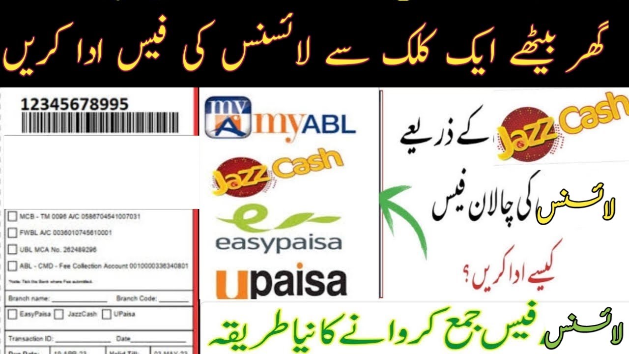 How To Pay Driving License Fee Online In Pakistan Driving License Ki how-to-pay-driving-license-fee-online-in-pakistan-driving-license-ki