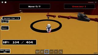 Undertale: Boss Rush INSANITY!sans revamp lol (totally beaten legit)