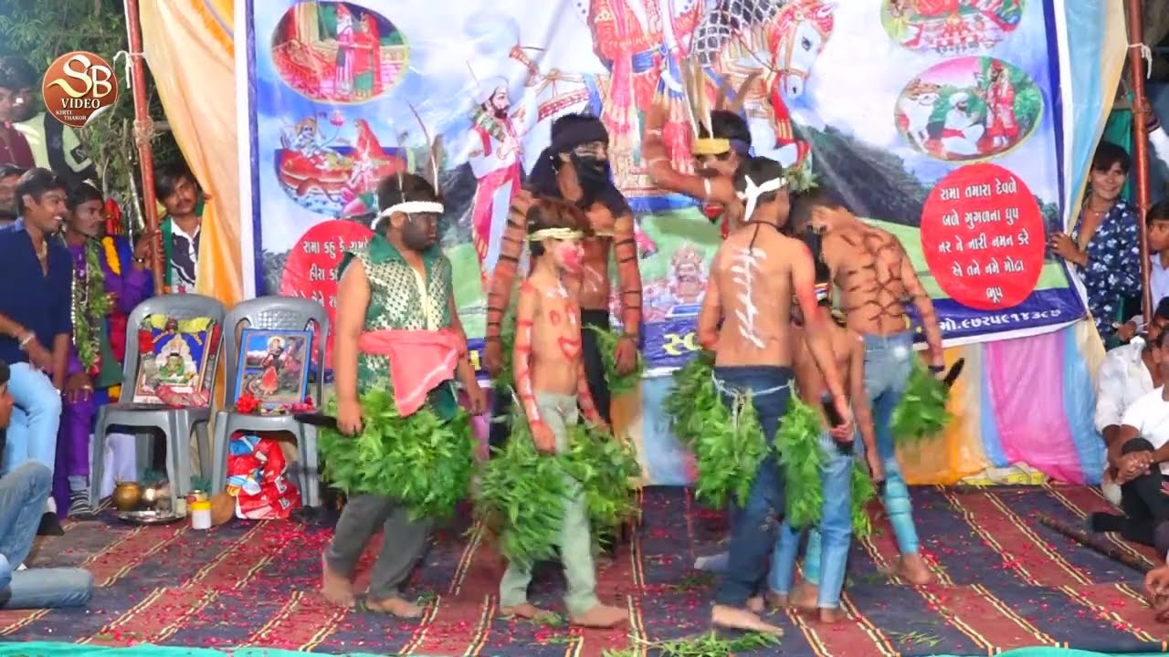 ભીલ ભીલડી નિ જોરદાર એન્ટ્રી પાડલા રામા મંડળ bhil bhiladi II padla Rama mandal