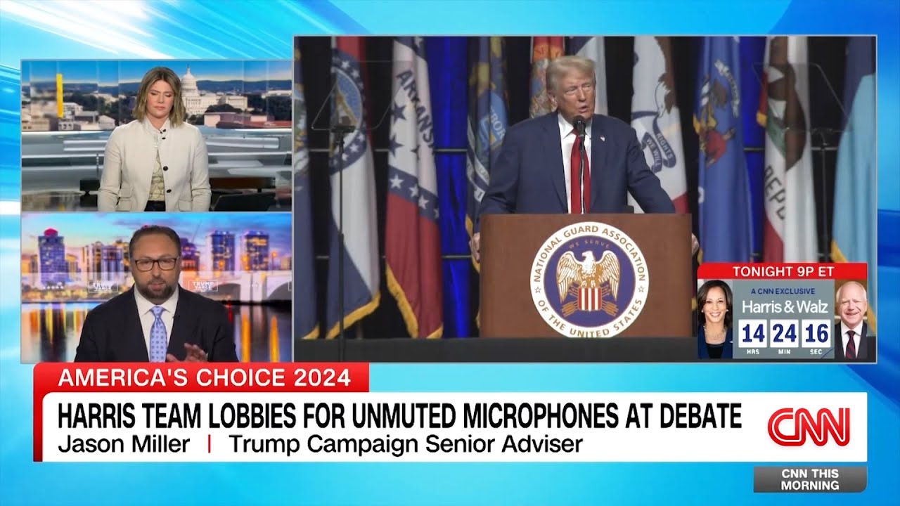 Trump staff KNOWS he CAN'T CONTROL himself in Kamala debate