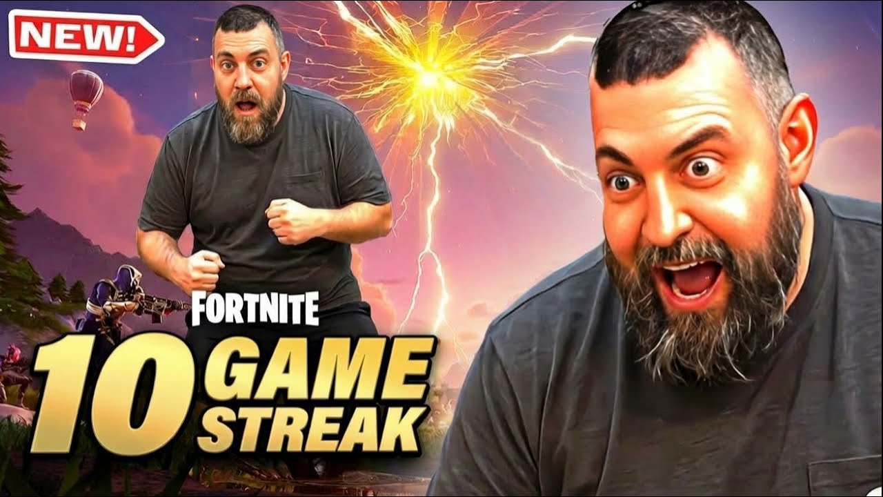 10 Games. No Breaks. Fortnite Nonstop Blitz | halfpump_chump POV