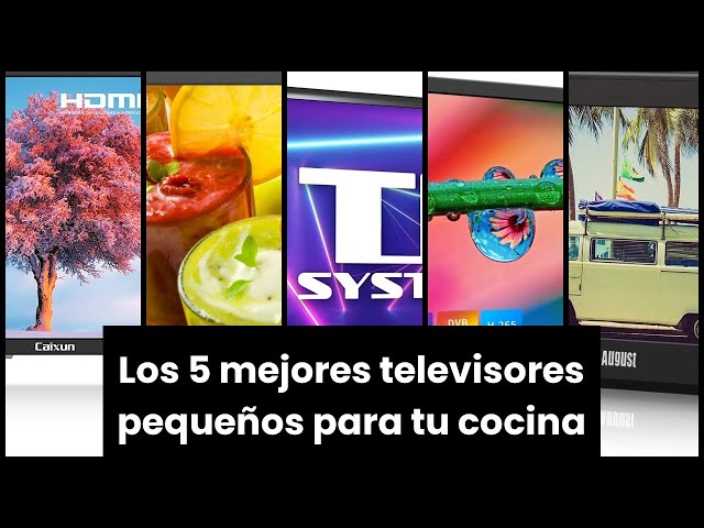 Tv pequeñas para cocina】Los 5 mejores televisores pequeños para tu cocina  1️⃣ 