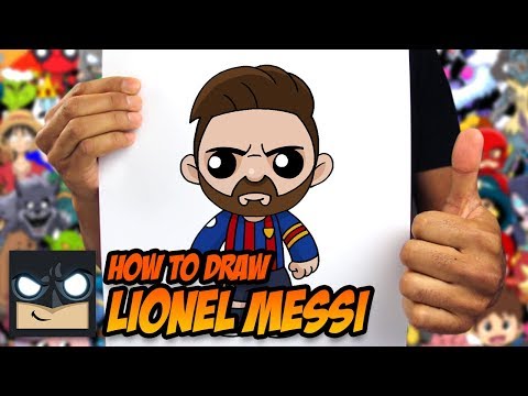 HOW TO DRAW LIONEL MESSI | STEP BY STEP TUTORIAL