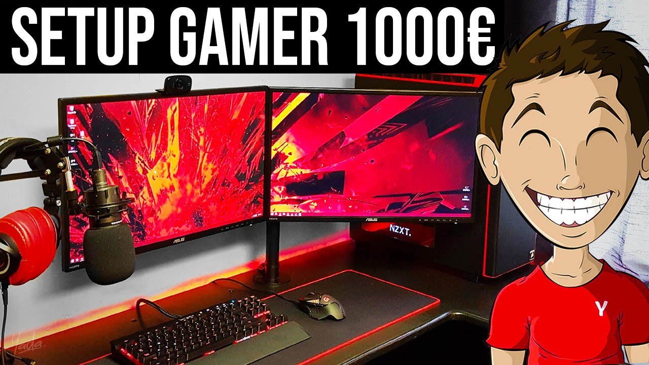 CONSTRUIRE UN SETUP COMPLET AVEC 1000€ (avec PC Gamer) 