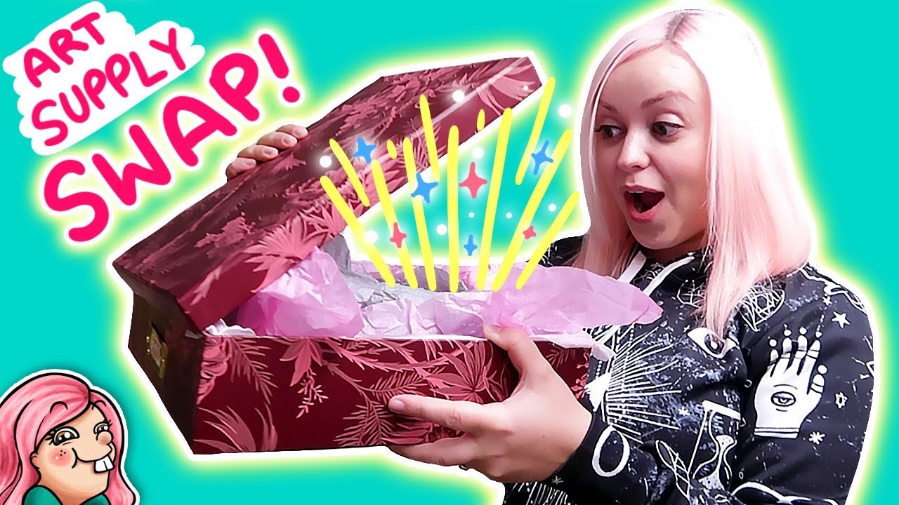 Art Supply SWAP - Collab with Bokkei