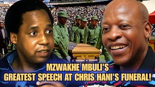 Download Lagu Mzwakhe Mbuli's Greatest Speech At Chris Hani's Funeral! MP3