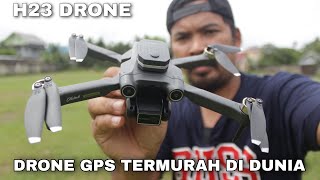 DRONE H23 drone GPS termurah saat ini tes outdor