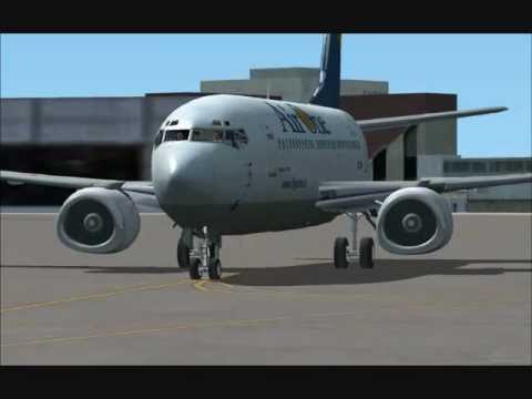 For a cool flying experience go to bit.ly Microsoft Flight Simulator X - Flight from Rome to Ibiza with a Boeing 737-300 Air One