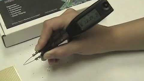 How to use the Hand Held Rechargeable R-C-L Meter - IntelliTweeze®