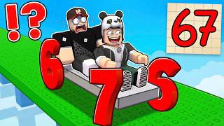 TEKERLEK ÇİZDİM VE YOL BİTMEDİ! Sonuna Kadar Gittik 😱 Roblox