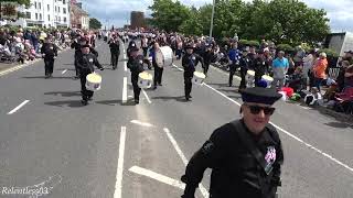Cloughfern Old Boys F.B.(No.1) @ "The Royal Landing" Parade ~ 13/06/26 (4K)