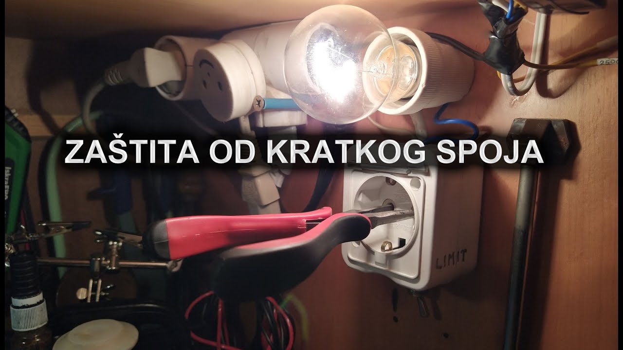 Zaštita od kratkog spoja - redno vezana sijalica