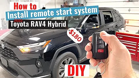 2022 Toyota RAV4 Hybrid remote start system installation - best review of remote start system by MPC