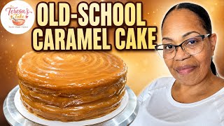 Homemade Yellow Cake with Old-School Caramel Frosting | Southern Classic! π°