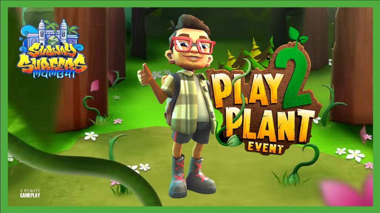 Subway Surfers Mumbai - Play 2 Plant Event